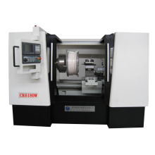 Economical Ck6180W Wheel CNC Lathe with Upgrade System